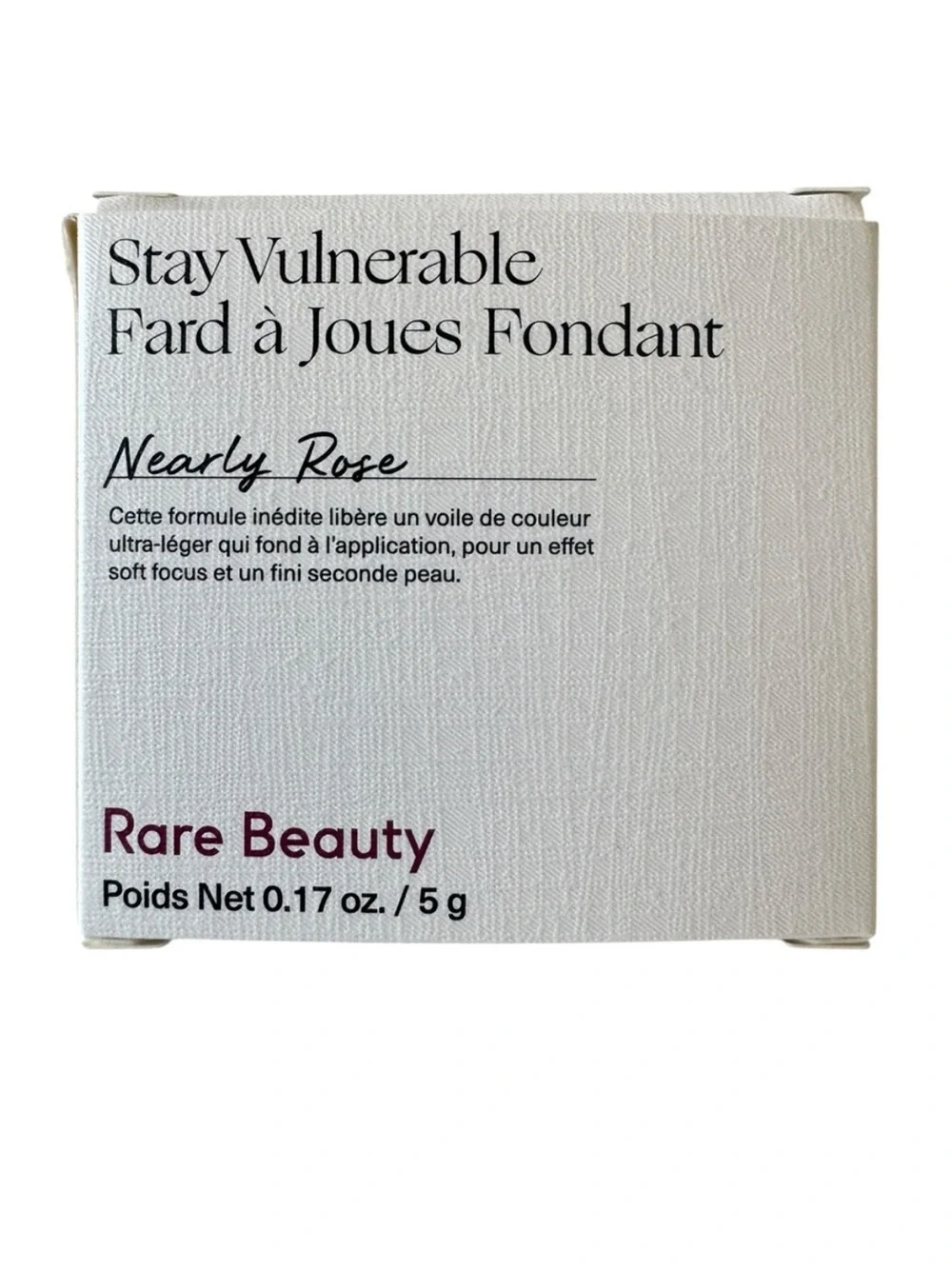 Rare Beauty Stay Vulnerable Cream Blush